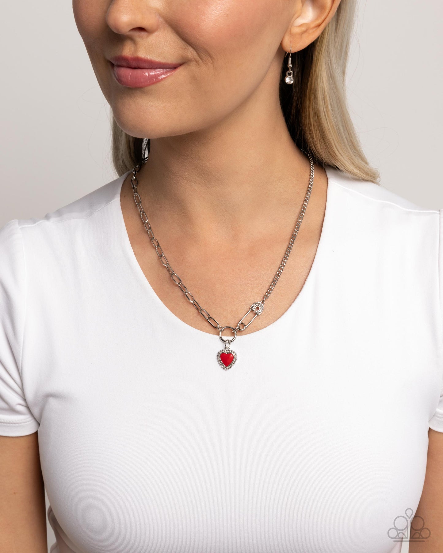 Paparazzi Accessories - Valuable Valor - Red Necklace