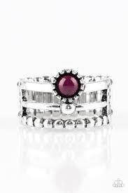 Paparazzi  Accessories - Summer Retreat - Purple Ring