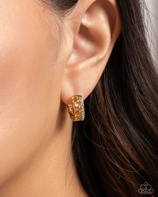 Paparazzi Accessories - Lethal Layers - Earrings