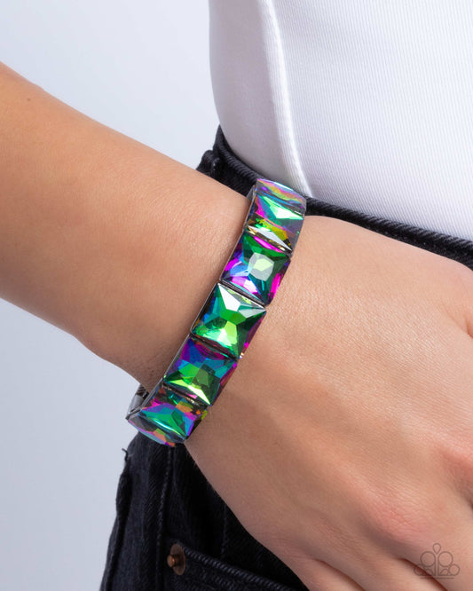 Paparazzi Accessories - Upscale Funk - Oil Spill Bracelet