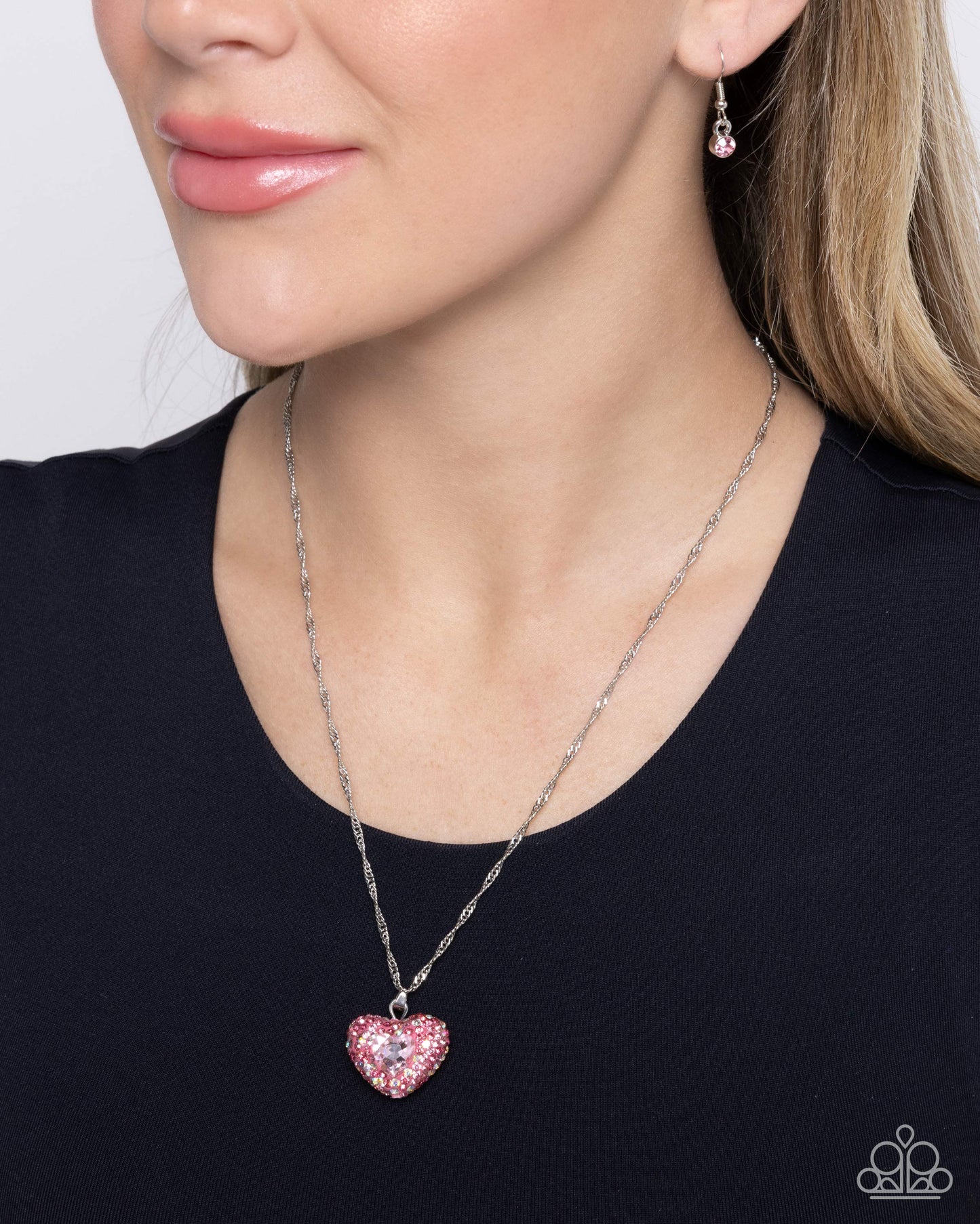 Paparazzi Accessories - Best Of My Heart - Pink Necklace