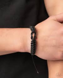 Paparazzi Accessories - Nautical Myth - Black Bracelet