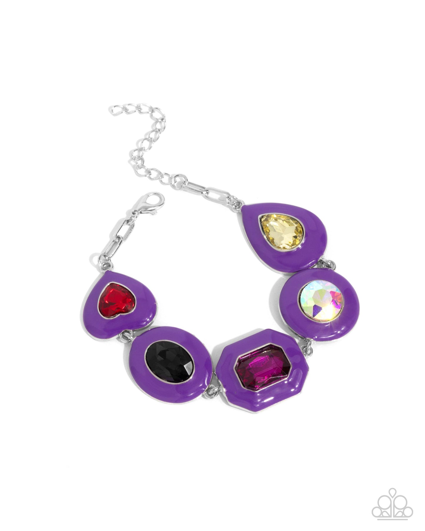 Paparazzi Accessories -  Glazed Guest - Purple Bracelet