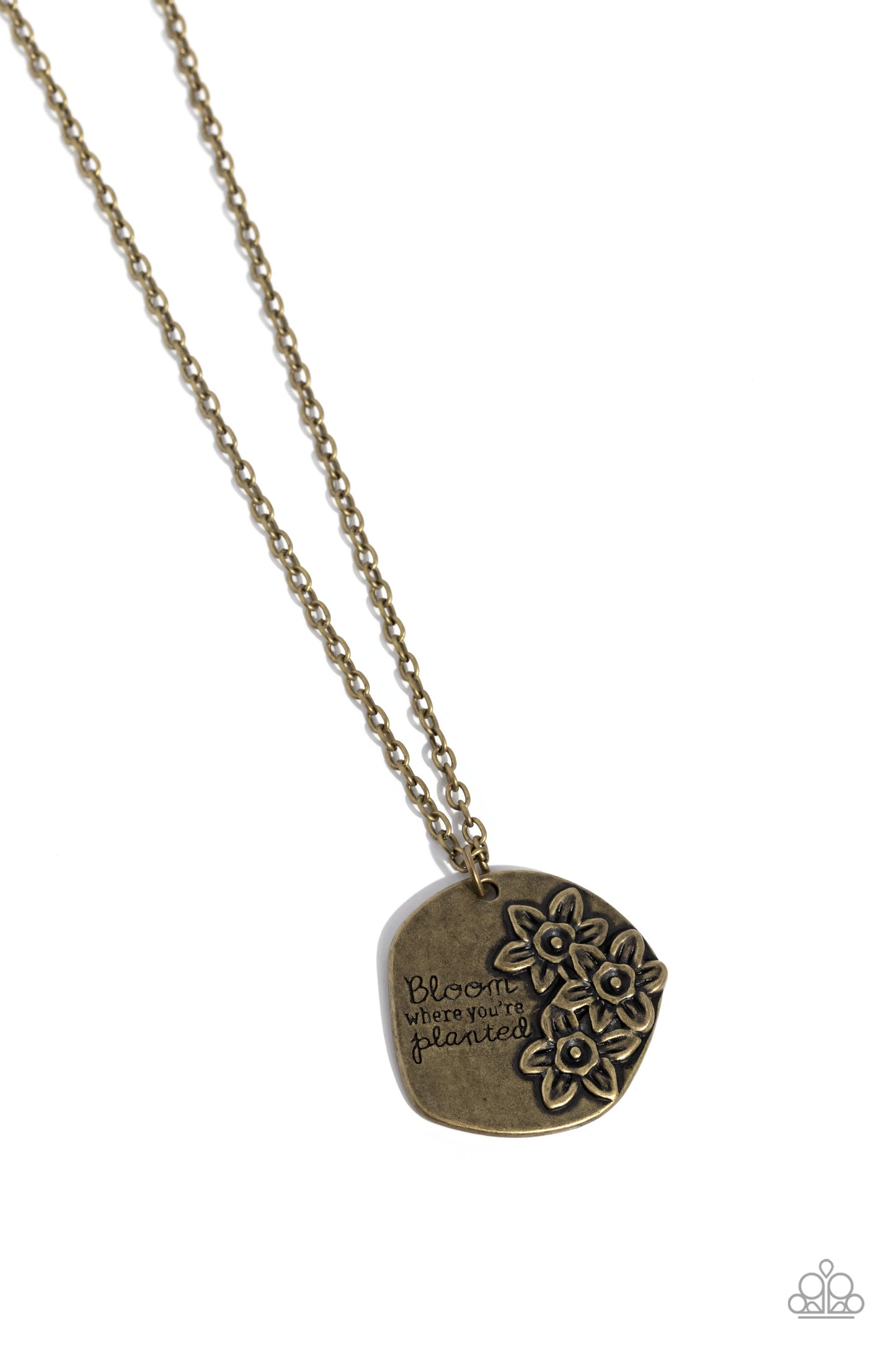 Paparazzi Accessories - Planted Possibilities - Brass Necklace