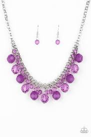 Paparazzi Accessories - Fiesta Fabulous - Purple Necklace