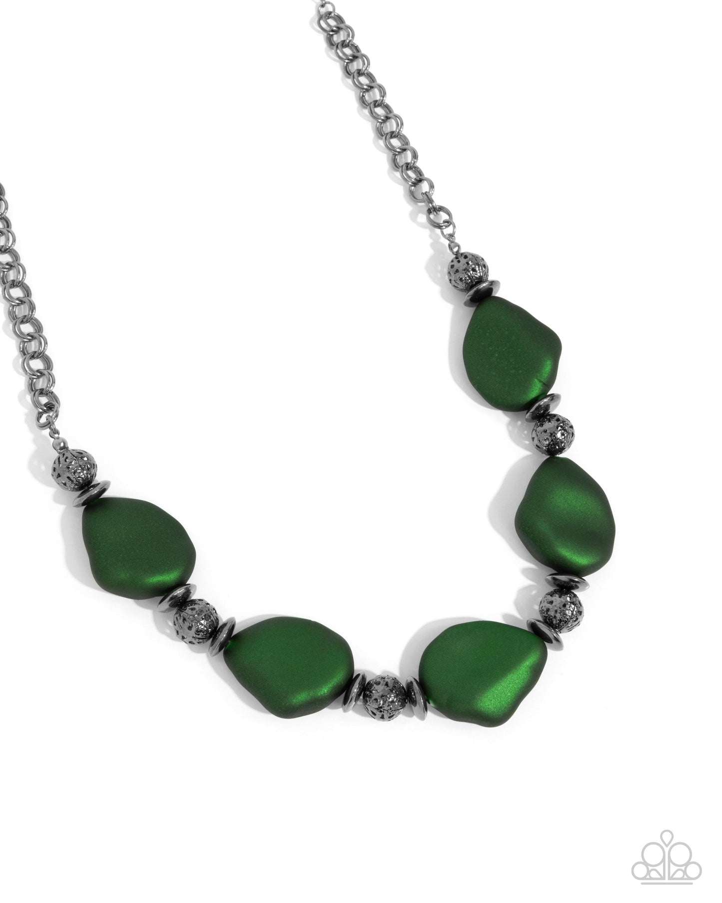 Paparazzi Accessories - Refulgent Reformation - Green Necklace