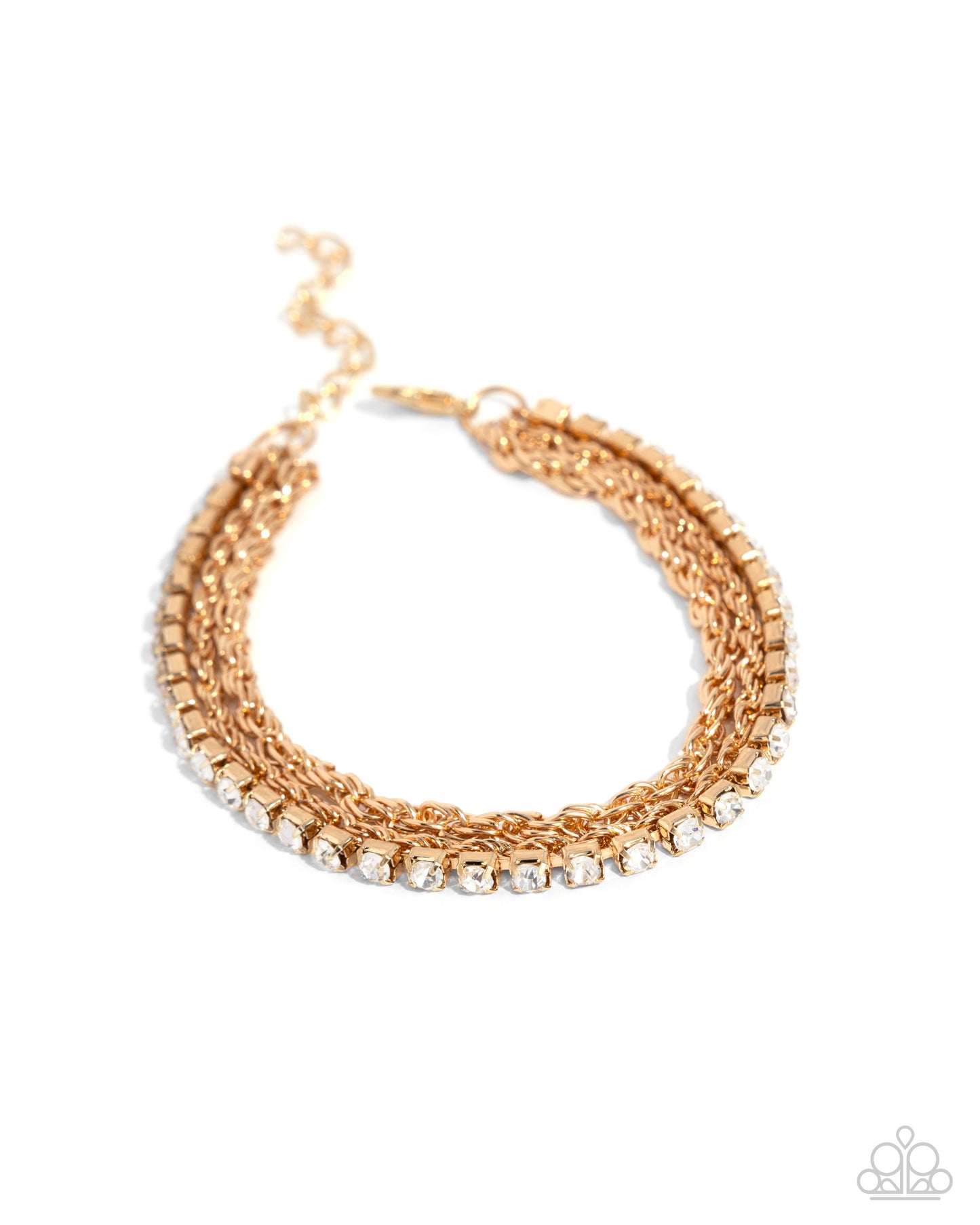 Paparazzi Accessories - Excessive Empire - Gold Bracelet