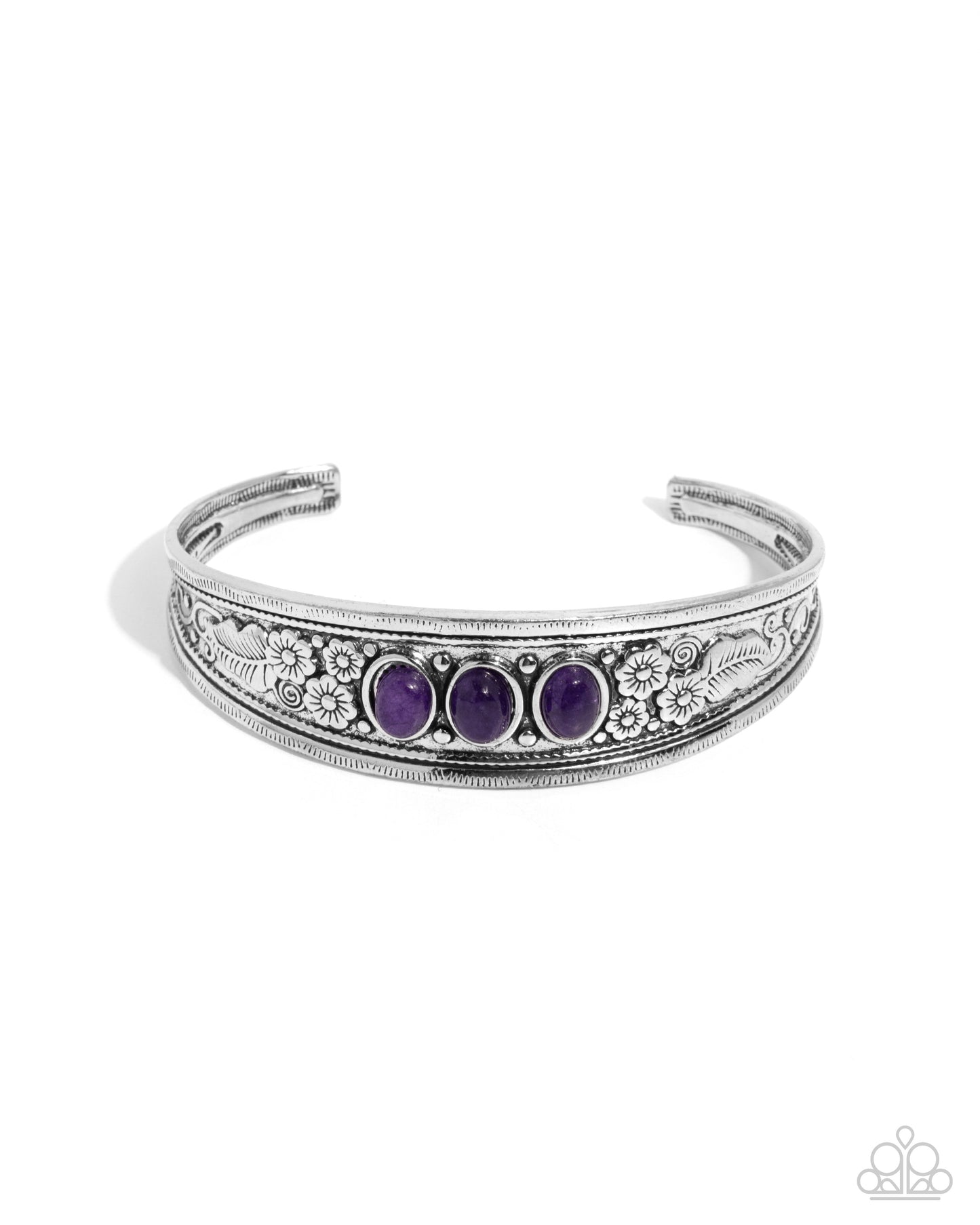 Paparazzi Accessories - Flower Patch Picnic - Purple Bracelet