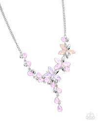 Paparazzi  Accessories - Vibrant Valley - Pink Necklace