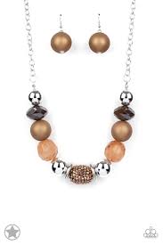 Paparazzi Accessories - A Warm Welcome - Copper Necklace