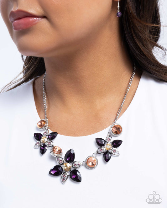 Paparazzi Accessories - Perennial Promise - Purple Necklace