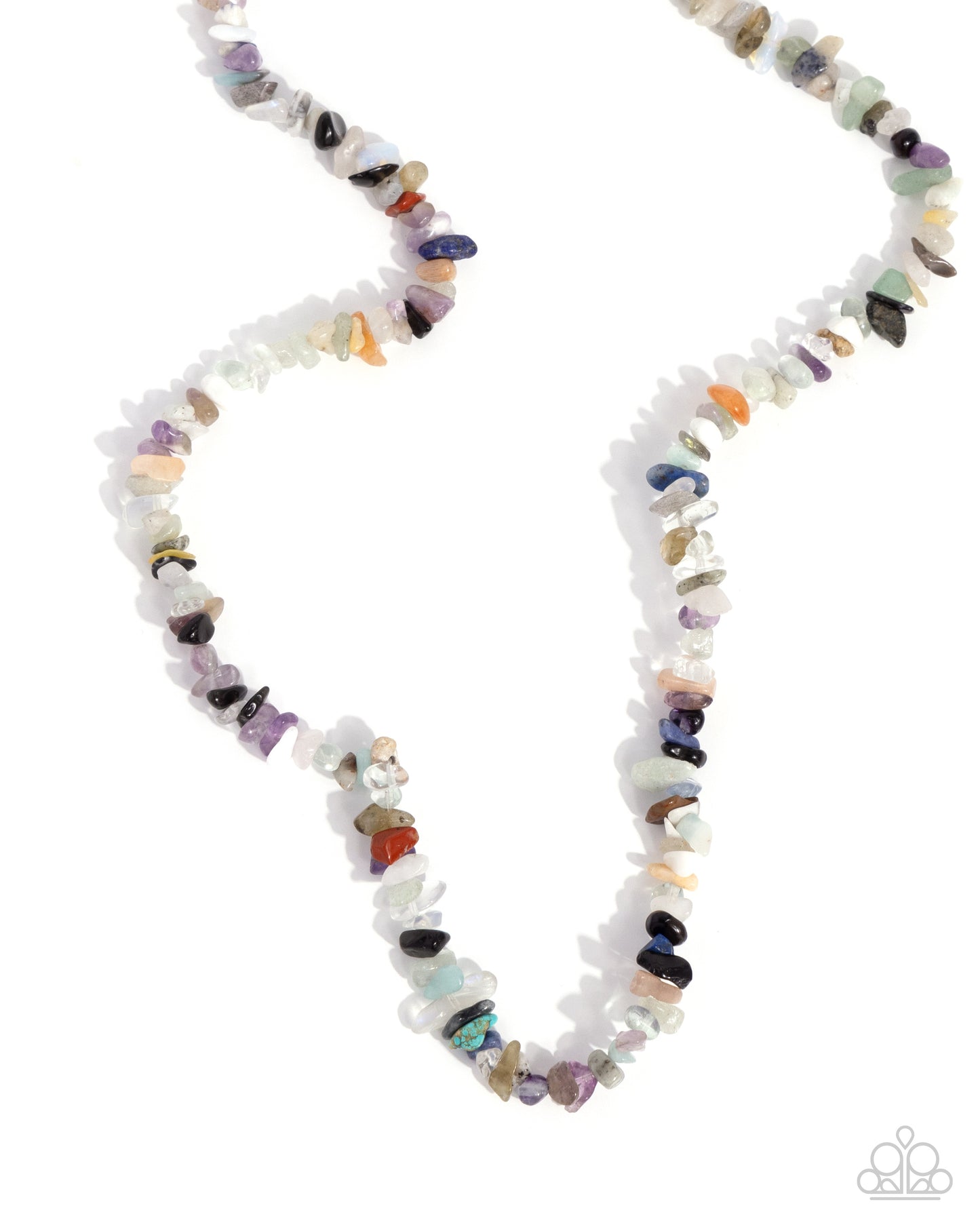 Paparazzi Accessories - Chiseled Charm - Multi Colored Necklace