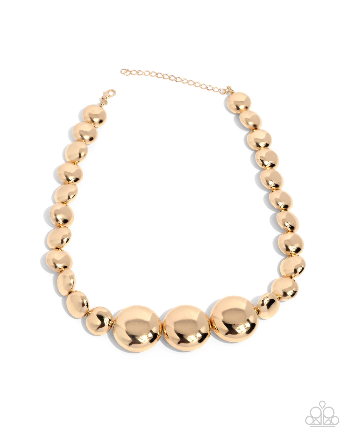 Paparazzi Accessories - Reflective Roar - Gold Necklace