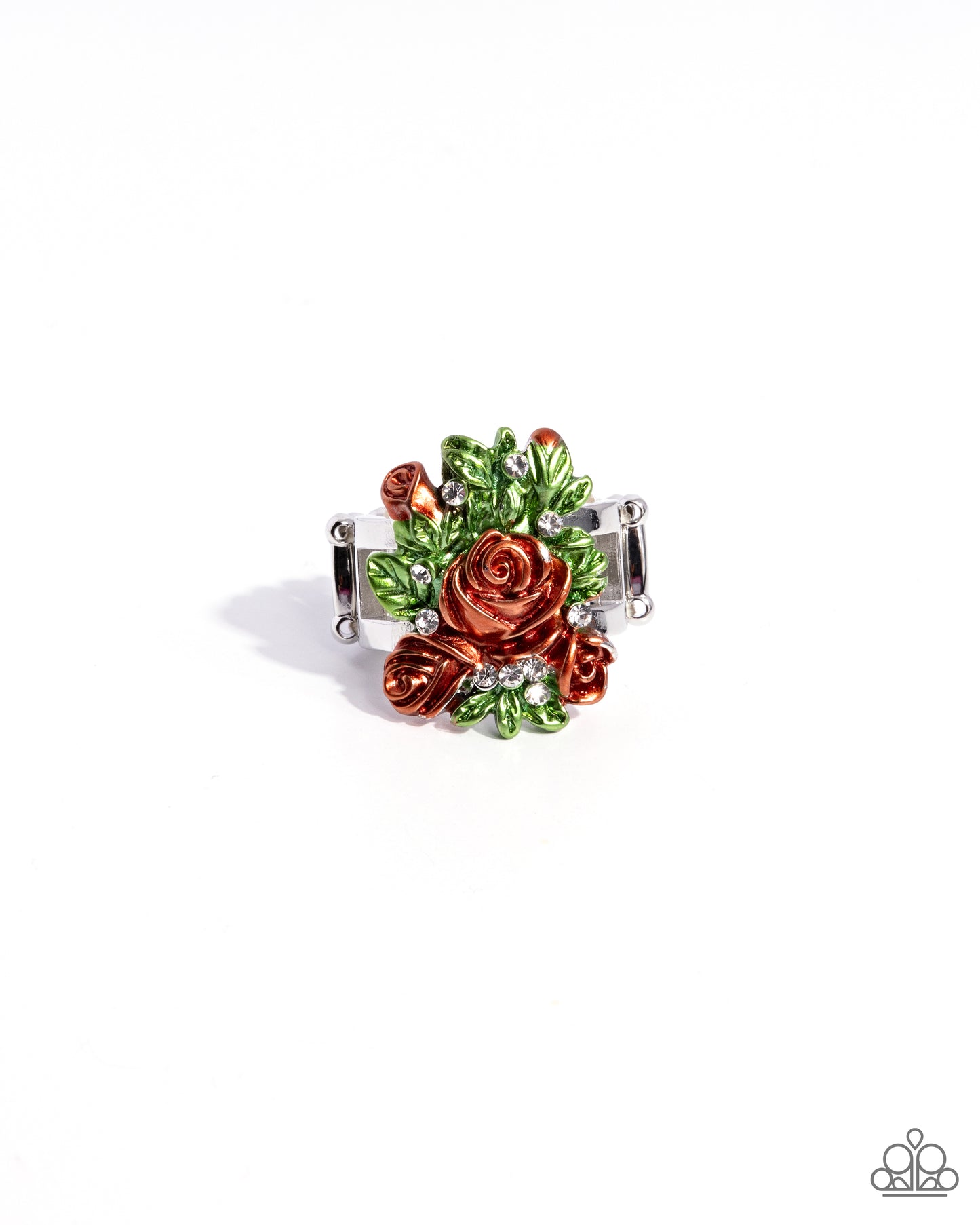 Paparazzi Accessories - Rosy Route - Orange Ring