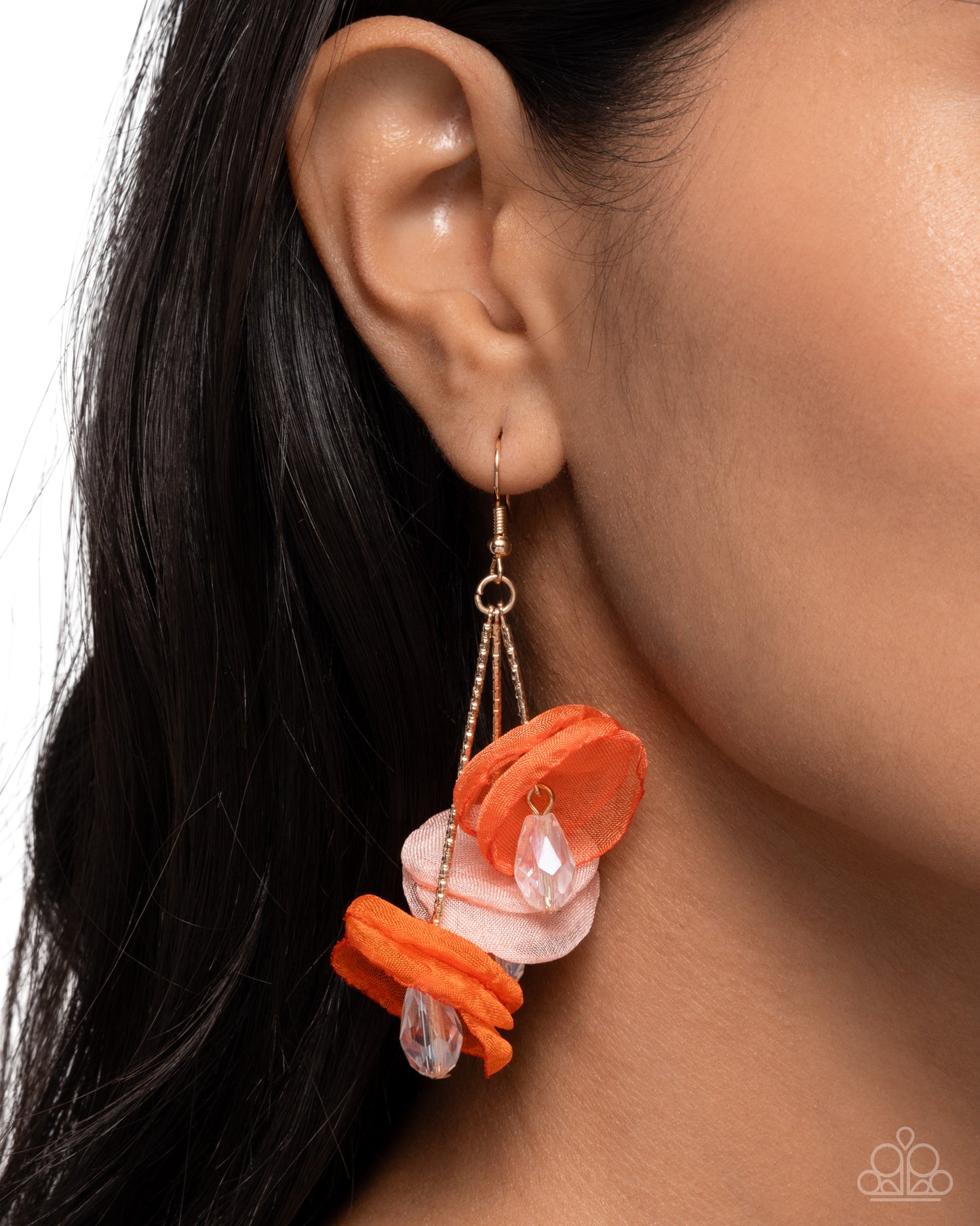 Paparazzi Accessories - Wonderland Welcome - Orange Earrings