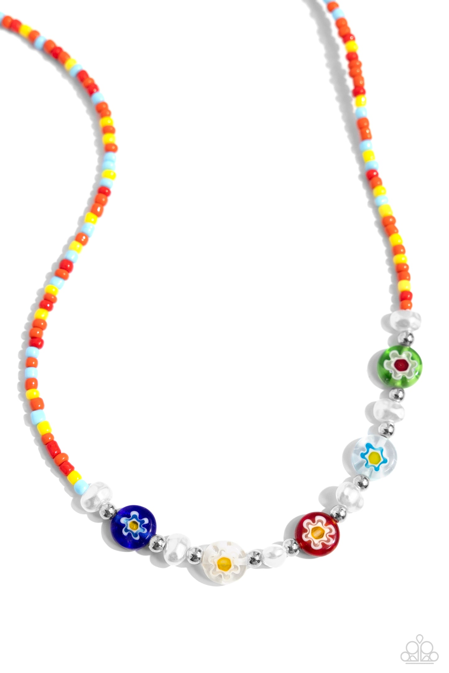 Paparazzi Accessories - Trendy Tutor - Multi Colored Necklace