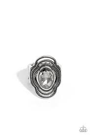 Paparazzi Accessories - Entrancing Edge - Silver Ring