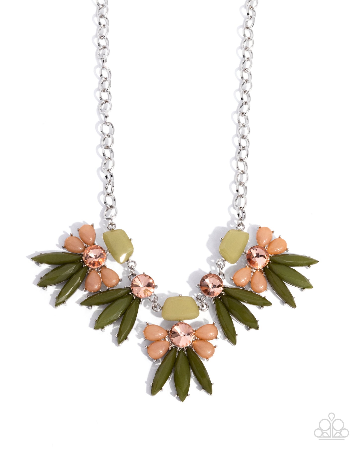 Paparazzi Accessories - Folklore Flare - Green Necklace