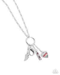 Paparazzi Accessories - Con Amore -  Red Necklace