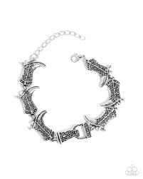 Paparazzi Accessories - Candid Cowboy - Silver Bracelet