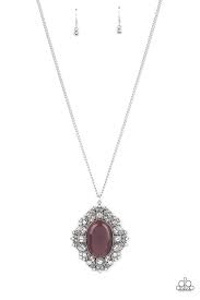 Paparazzi Accessories - Dream Board Dazzle - Purple Necklace