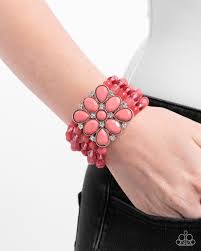 Paparazzi Accessories - Everything is New - Pink Bracelet