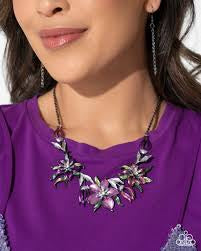 Paparazzi Accessories Floral Protocol Multi Necklace