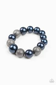 Paparazzi Accessories- Humble Hustle - Blue Bracelet