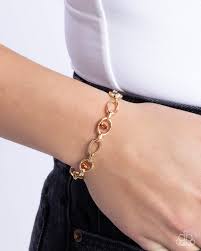 Paparazzi Accessories - Light Catching Leisure - Brown Bracelet