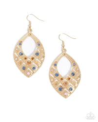 Paparazzi Accessories -Glittery Gaze - Multi Earrings