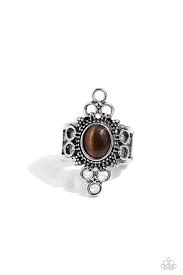 Paparazzi Accessories - Mystical Mystique - Brown Ring