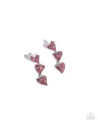 Paparazzi Accessories - One Of The Girls - Pink Earrings