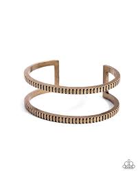 Paparazzi Accessories - Prehistoric Passion - Brass Bracelet