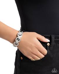 Paparazzi Accessories - Reflective Relic - Silver Bracelet