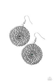 Paparazzi Accessories - Rolling Radiance - Green Earrings