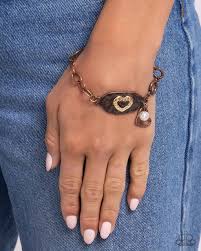 Paparazzi Accessories - Rustic Reign - Copper Bracelet