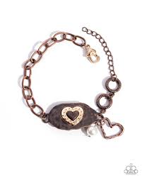 Paparazzi Accessories - Rustic Reign - Copper Bracelet