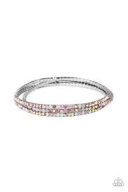 Paparazzi Accessories - Sugar and ICE - Pink Bracelet