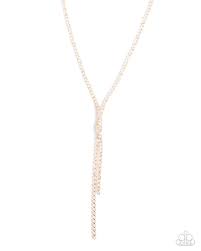 Paparazzi Accessories - Timeless Team - Gold Necklace