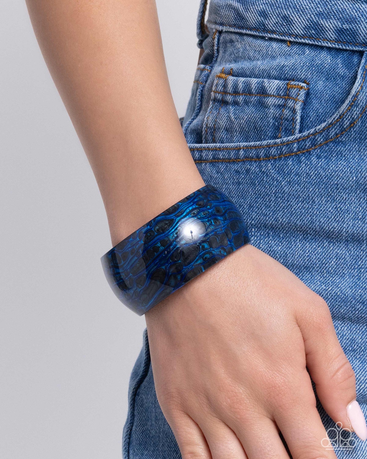 Paparazzi Accessories - Radical Rendezvous - Blue Bracelet