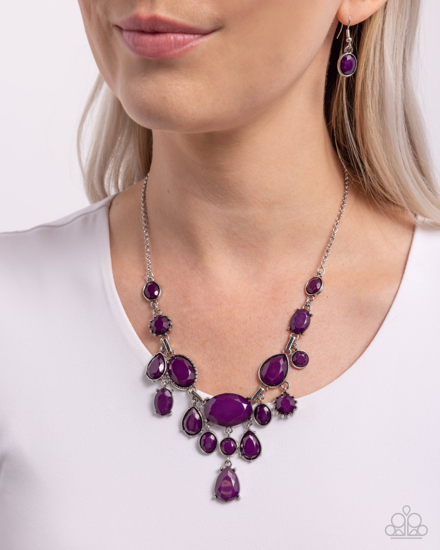 Paparazzi Accessories - Significant Influence - Purple Necklace