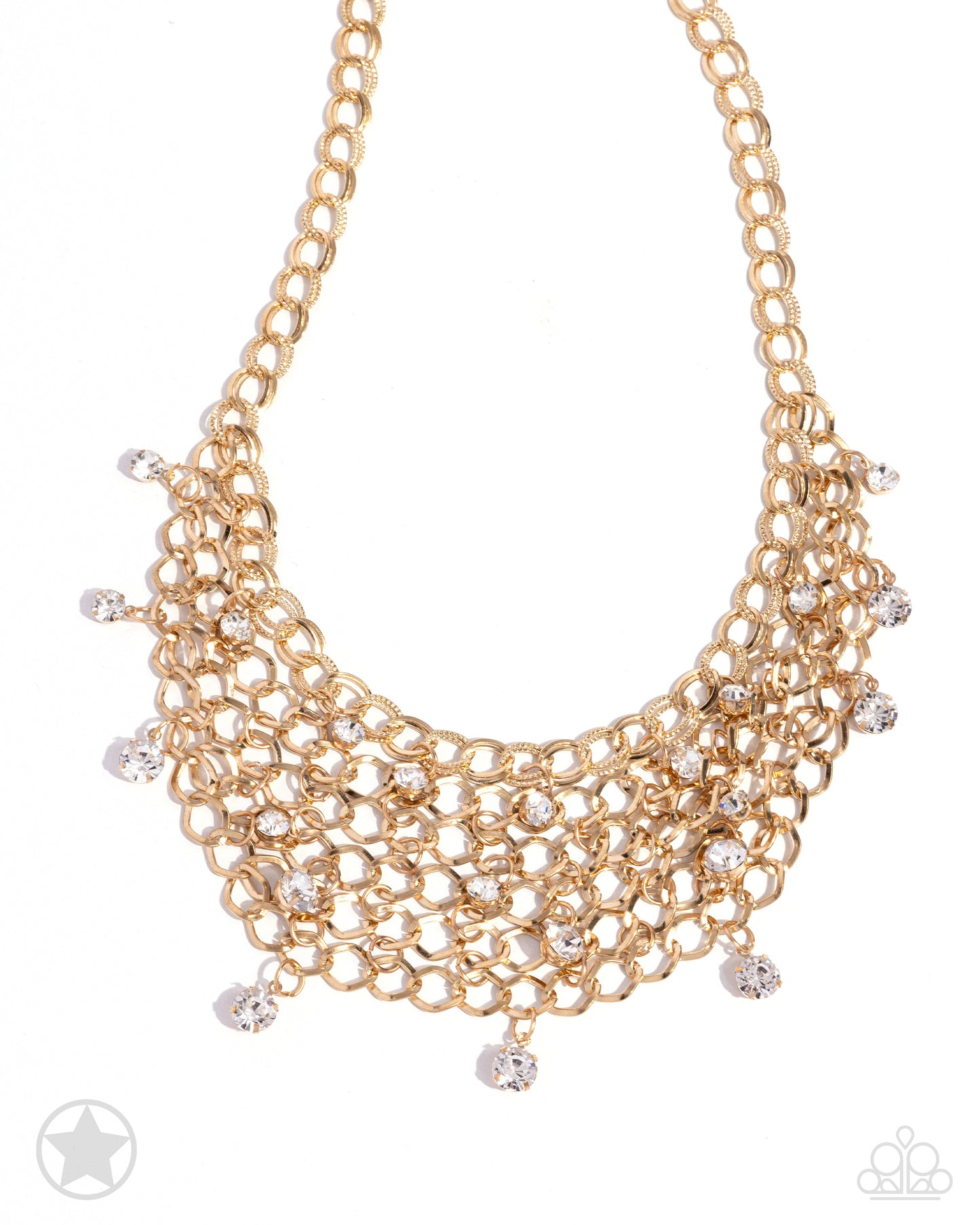 Paparazzi Accessories - Fishing for Compliments -  Gold Necklace