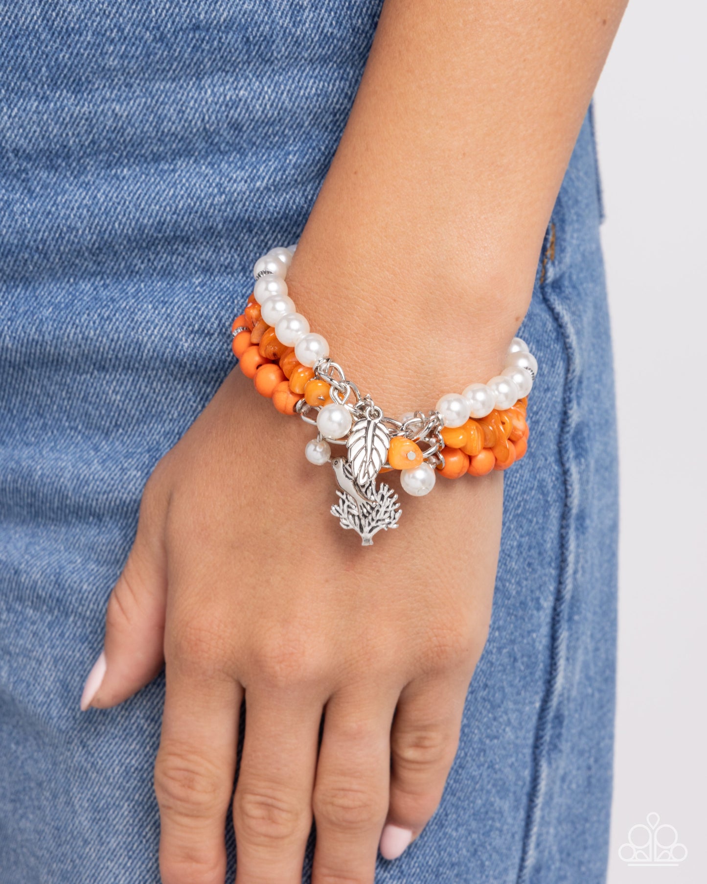 Paparazzi Accessories - Canyonland Color - Orange Bracelet