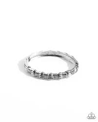 Paparazzi Accessories - Metro Reverie - Silver Bracelet