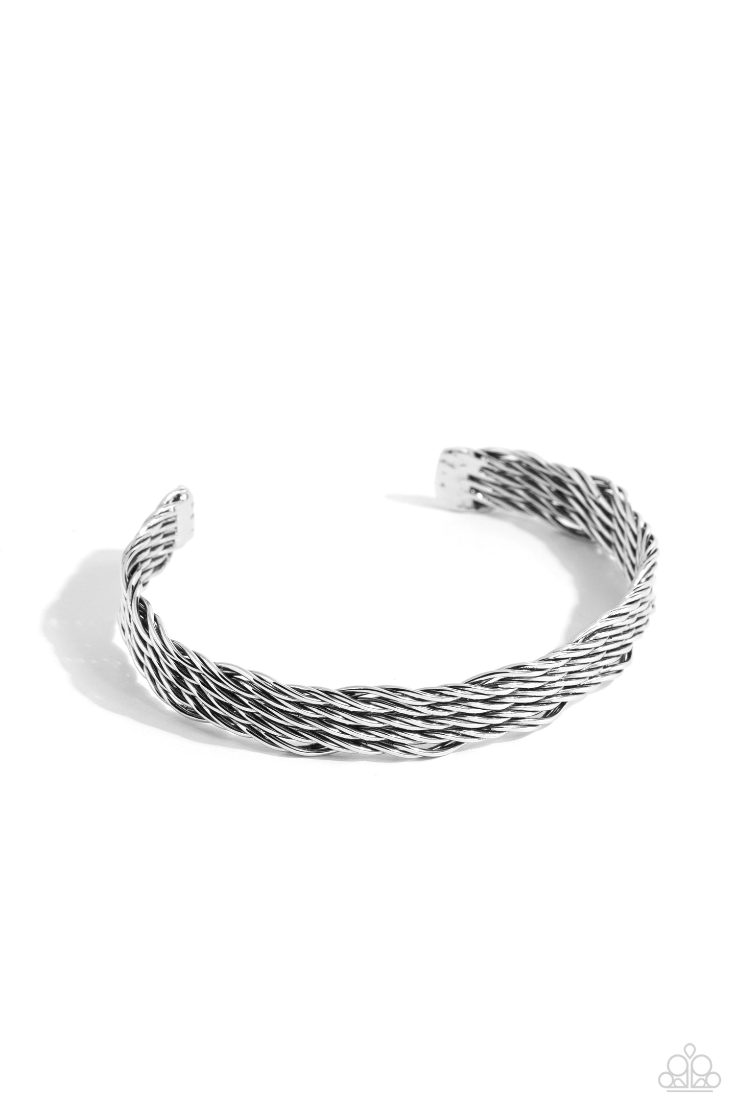 Paparazzi Accessories - Urban Zone - Silver Bracelet