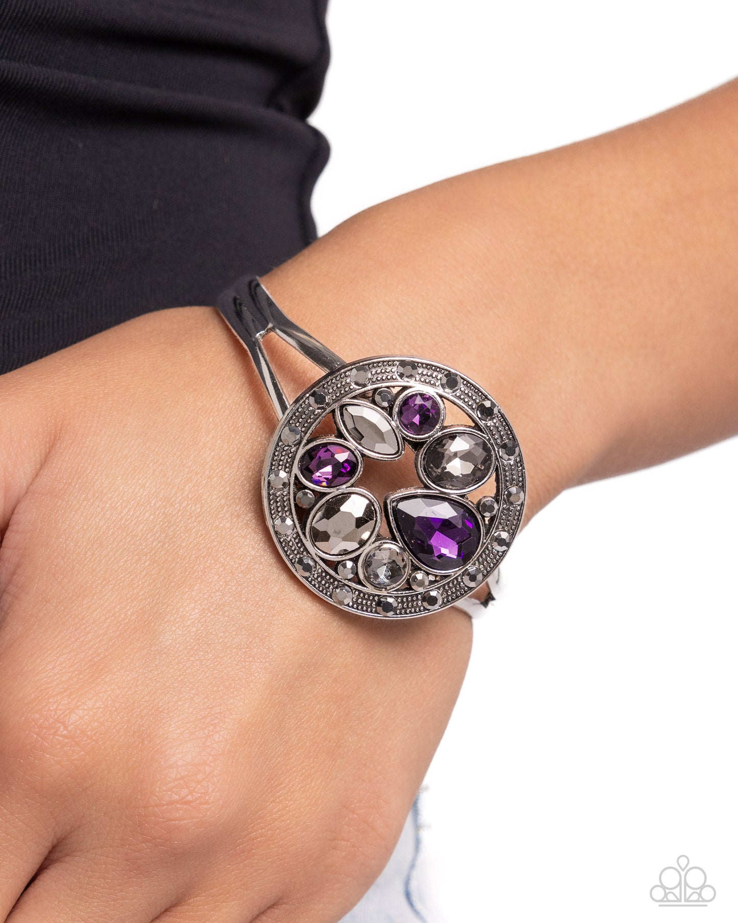 Paparazzi Accessories - Time To Twinkle - Purple Bracelet