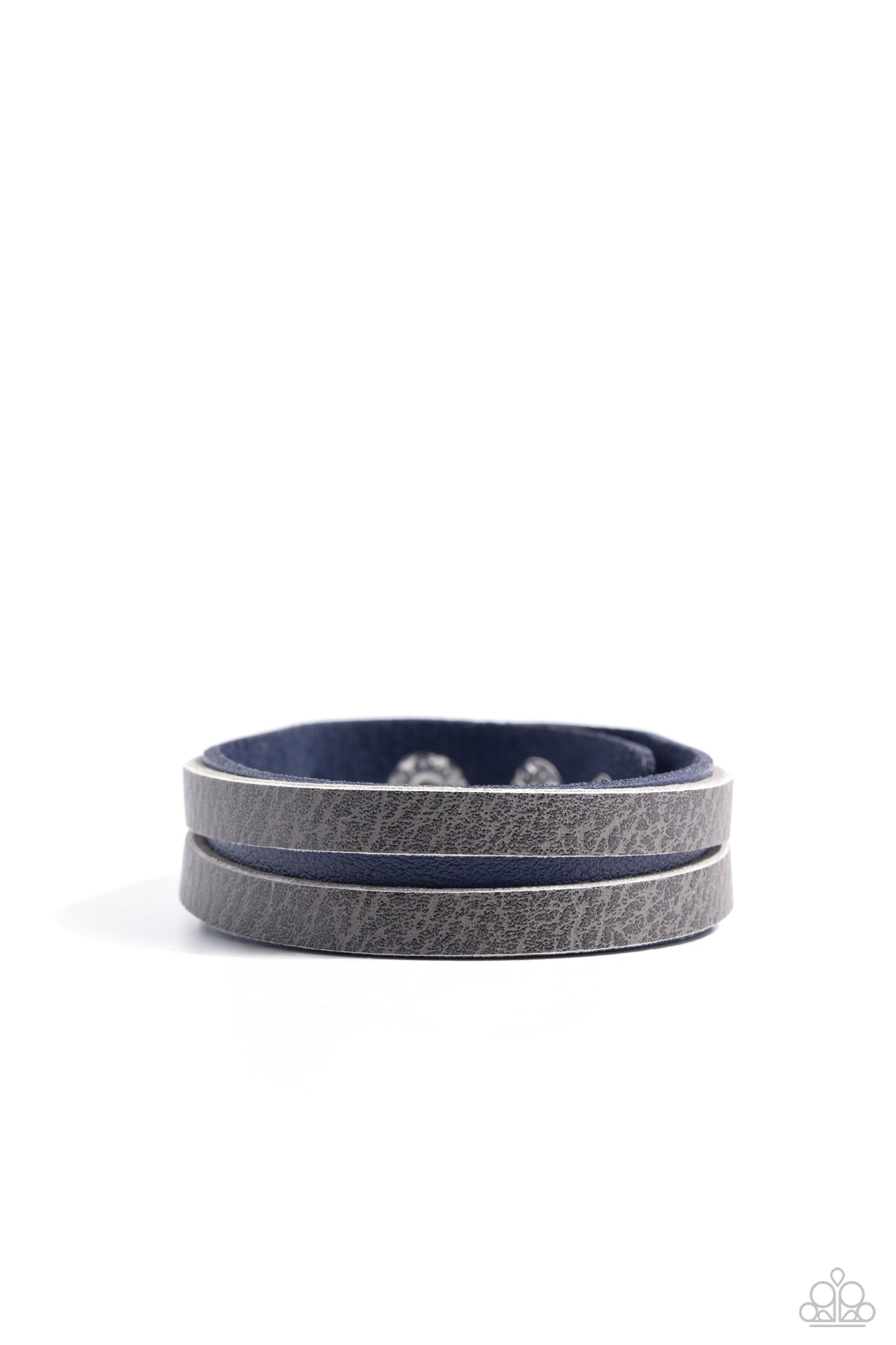 Paparazzi Accessories - Terra Traveler - Blue Bracelet