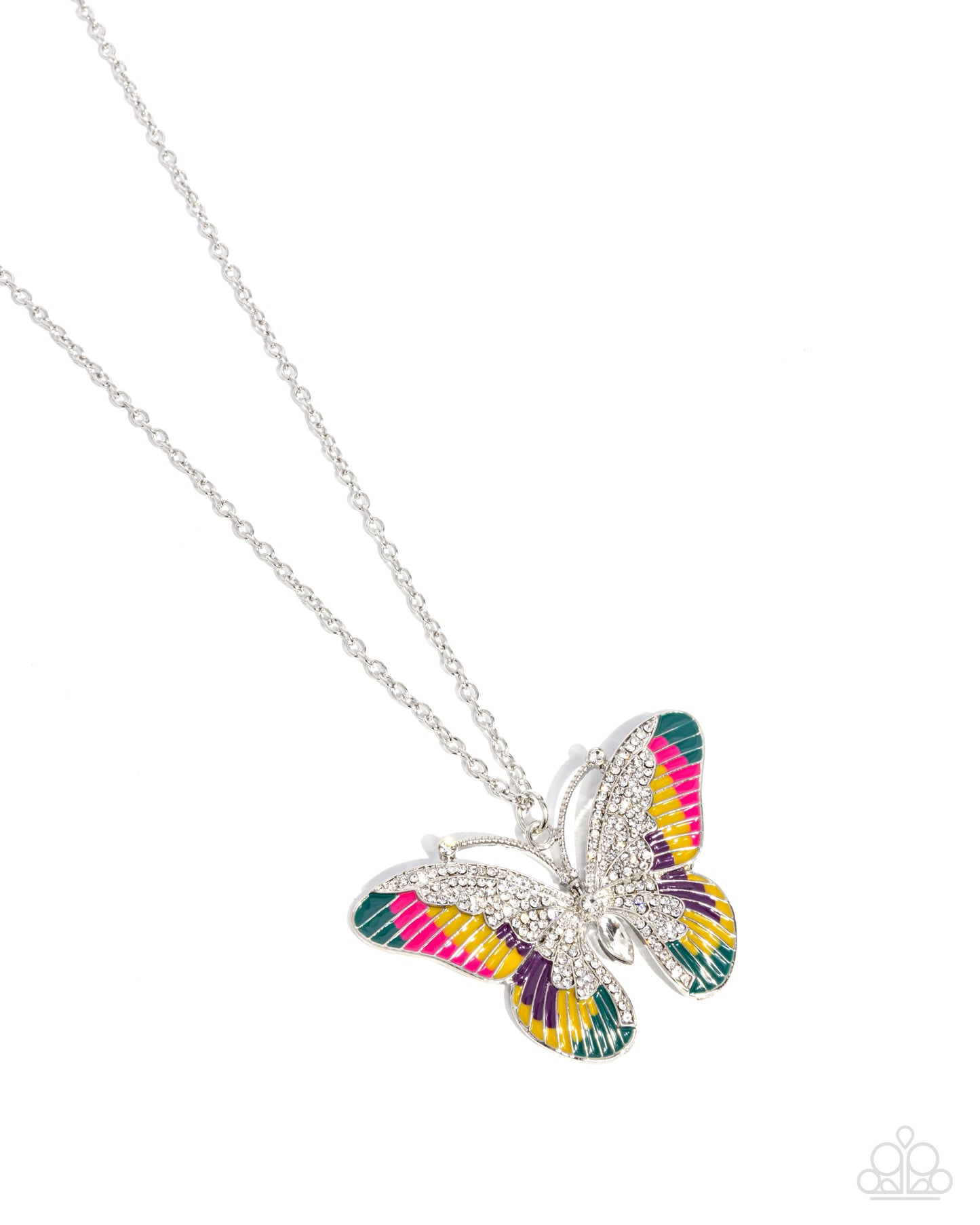 Paparazzi Accessories - Papillon Pizzazz - Yellow Necklace