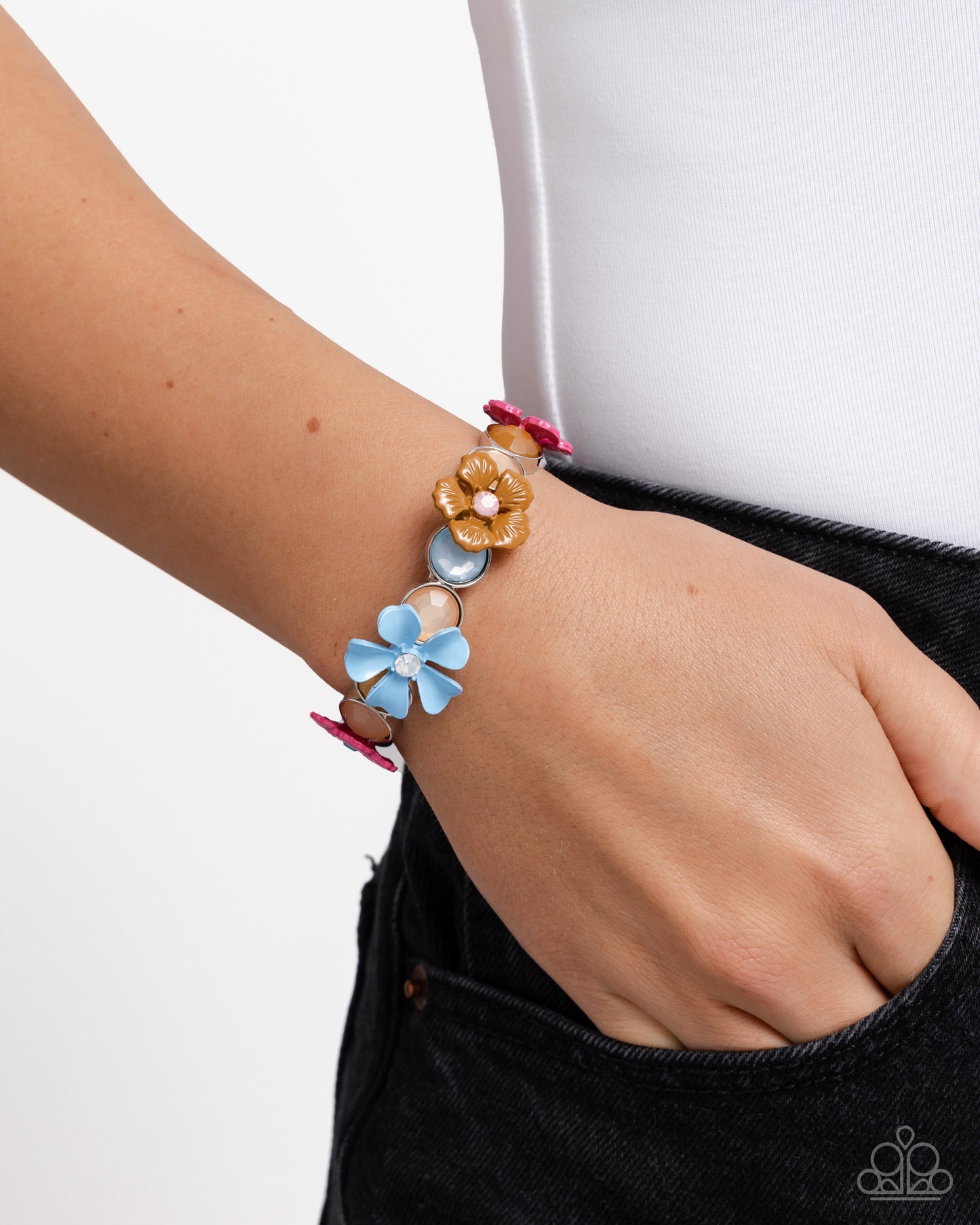 Paparazzi Accessories - Garden Grove - Multi Colored Bracelet