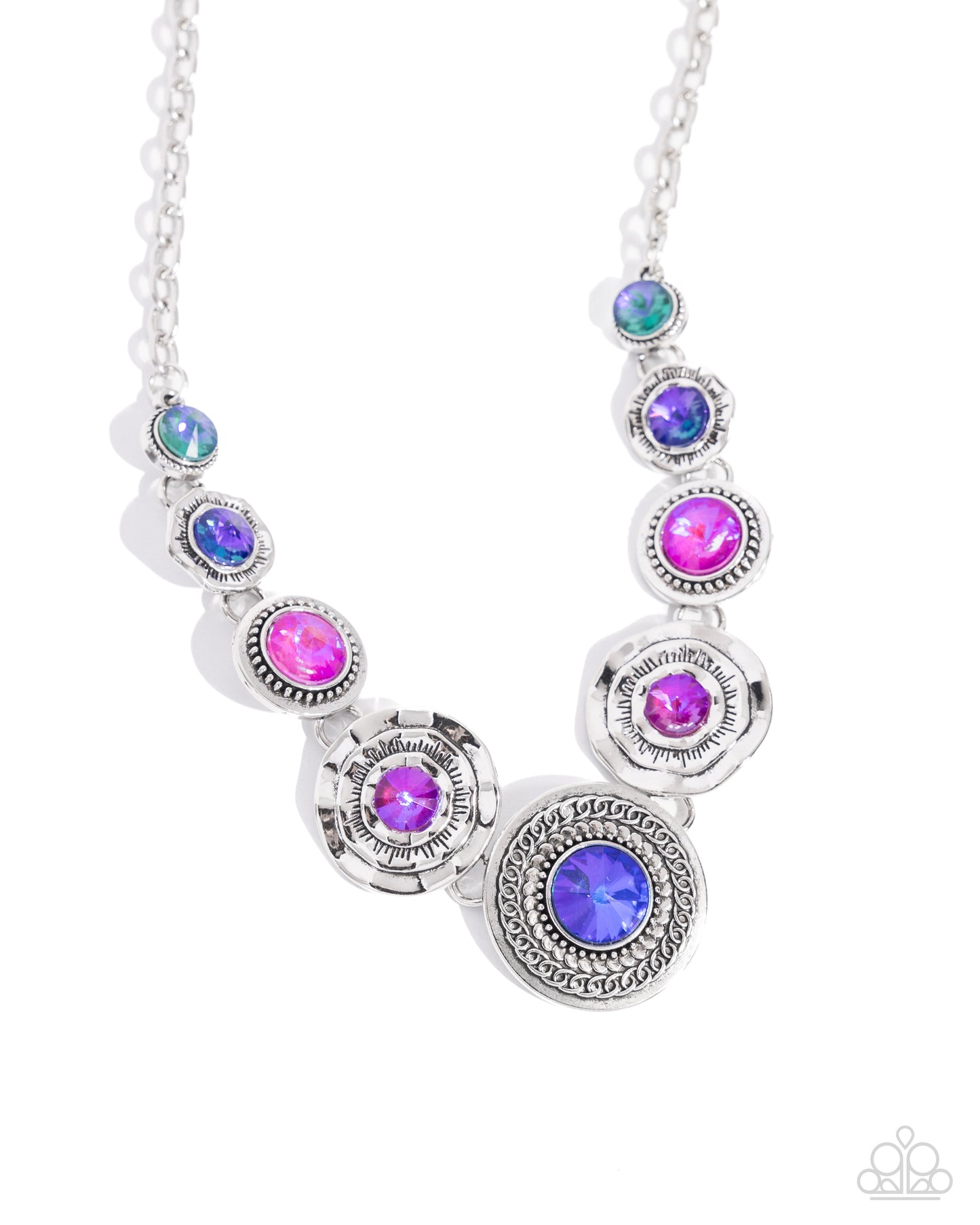 Paparazzi Accessories - Treasure Chest Couture - Multi Colored Necklace